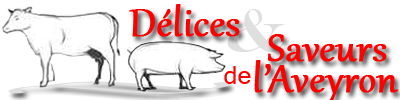 Logo pour Délices et Saveurs de l'Aveyron